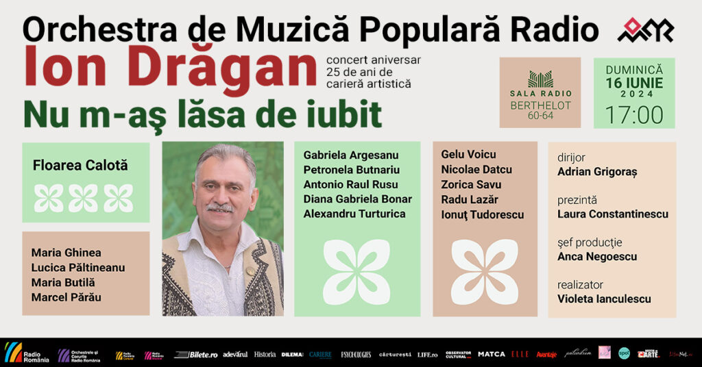 ION DRĂGAN – concert folcloric aniversar: 25 de ani de carieră artistică